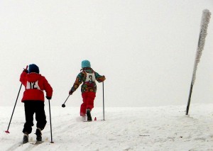 Dětský závod Zlatá lyže Lužických hor